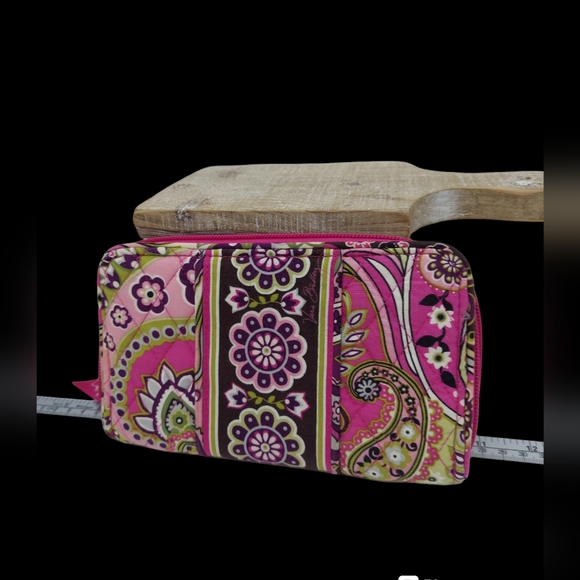 Vera Bradley Quilted Zippered Wallet - Picture 2 of 7